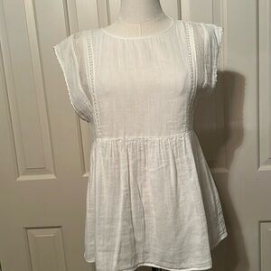 Zara cotton top. Size S